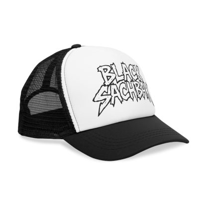 Black Sachbak Logo Mesh Cap