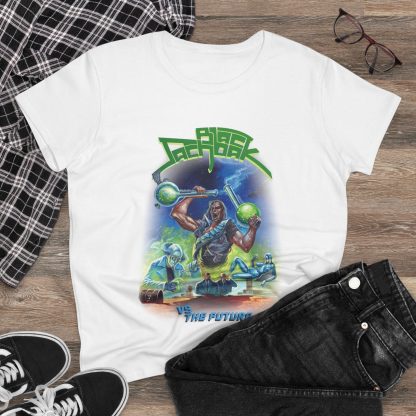 Black Sachbak Vs The Future Girly White T-shirt - Image 3