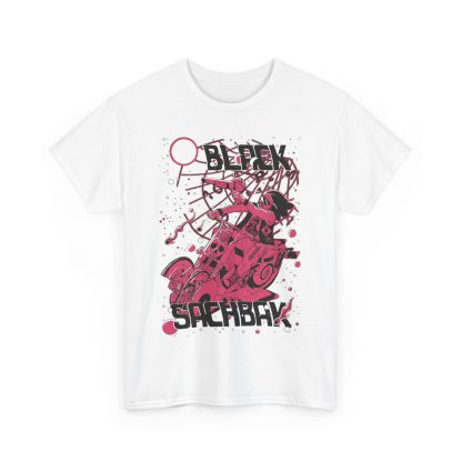 Black Sachbak - Sachbak In Time White T-shirt - Image 2
