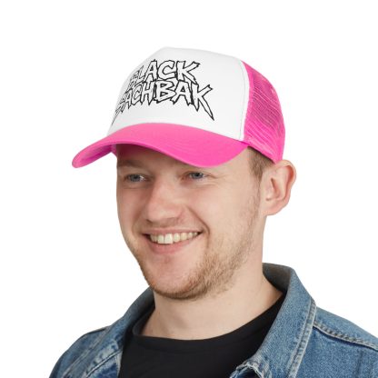 Black Sachbak Logo Mesh Cap - Image 8