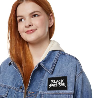 Black Sachbak Logo iron-on Patch - Image 2